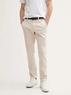 TOM TAILOR 5-Pocket Jeans Travis Slim Chino Khaki/Beige