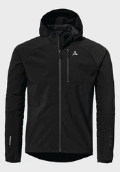 Schöffel Outdoorjacke Bike Hybrid Jk Style Mamry Grau/Dunkelgrau/Schwarz