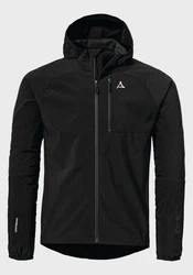 Schöffel Outdoorjacke Bike Hybrid Jk Style Mamry Grau/Dunkelgrau/Schwarz