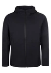 Elkline Softshelljacke Serious sportlich mit Kapuze Schwarz