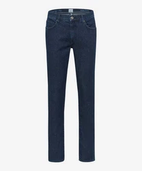 Brax Stoffhose Five-Pocket Hose Style CADIZ Dunkelblau/Hellblau/Blau