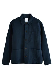 Hemdjacke Hemdjacke aus Seersucker 100% Baumwolle (1-St)