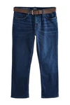Next Straight-Jeans Straight Fit Motionflex Jeans Dunkelblau/Blau/Hellblau
