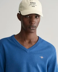 Gant Strickpullover CLASSIC COTTON V-NECK Blau/Dunkelblau/Hellblau