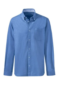 H.I.S Langarmhemd regular-fit Button-down-Kragen 