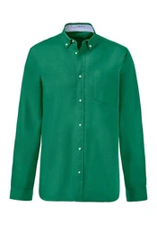 H.I.S Langarmhemd regular-fit Button-down-Kragen 