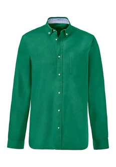 H.I.S Langarmhemd regular-fit Button-down-Kragen 
