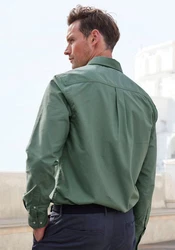 H.I.S Langarmhemd regular-fit Button-down-Kragen 