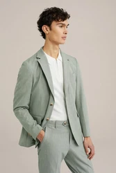 WE Fashion Jackenblazer Hellgrün/Grün/Türkis/Hellblau