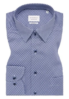 Eterna Langarmhemd Modern Fit Kentkragen