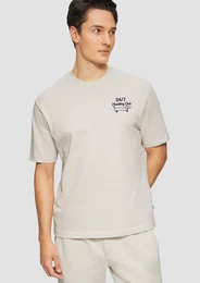 Kurzarmshirt T-Shirt im Relaxed Fit aus Heavy Jersey Artwork