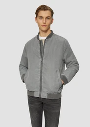 Allwetterjacke Gewaschene Bomberjacke mit Rippbndchen Waschung