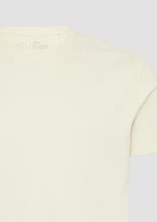 s.Oliver T-Shirt mit Crewneck und Flatlock-Details Logo 