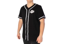 New Era Shirt Distressed Logo Loslak schwarz