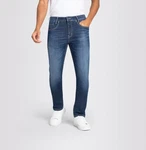 MAC 5-Pocket Jeans Arne Pipe Dunkelblau/Blau/Lila