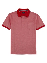 OLYMP Poloshirt Casual Two-Tone Piqu 