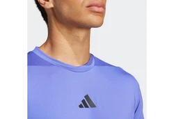 adidas Performance T-Shirt D4T INT. TEE Blau/Grau/Hellblau/Lila