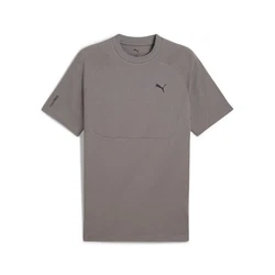 PUMA T-Shirt TECH TEE Dunkelgrau/Grau/Braun/Khaki/Hellgrau
