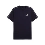 PUMA T-Shirt ESS TAPE TEE Dunkelblau