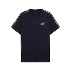 PUMA T-Shirt ESS TAPE TEE Dunkelblau
