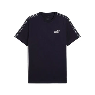 PUMA T-Shirt ESS TAPE TEE Dunkelblau