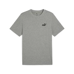 PUMA T-Shirt 'ESS No. 1' Grau/Hellgrau/Dunkelgrau