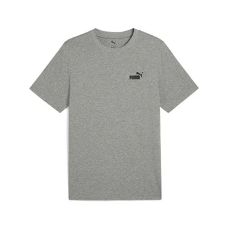 PUMA T-Shirt 'ESS No. 1' Grau/Hellgrau/Dunkelgrau PUMA T-Shirt 'ESS No. 1' Grau/Hellgrau/Dunkelgrau