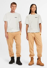 T-Shirt Small Linear Logo Print Tee