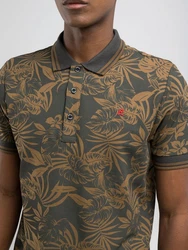 Replay Poloshirt mit Print 