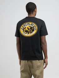 Replay T-Shirt mit Backprint 