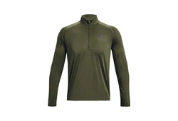 UNDER ARMOUR Sportshirt 'Tech 2.0' oliv / schwarz