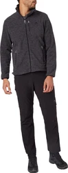 McKINLEY Fleecejacke Coari IV MELANGE/SCHWARZ