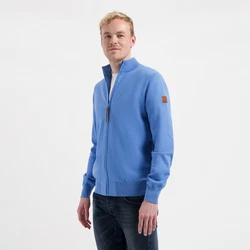 MGO Strickjacke MGO Blake Men Blau