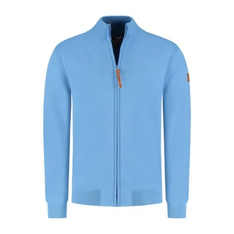 MGO Strickjacke MGO Blake Men Blau