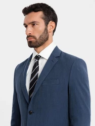 OMBRE Sakko SLIM FIT für Herren Hellblau/Dunkelblau/Blau
