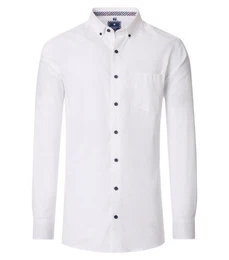 Langarmhemd uni Comfort Fit