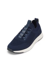 Marc O'Polo Sneaker in Strick-Qualität Dunkelblau/Blau/Hellblau