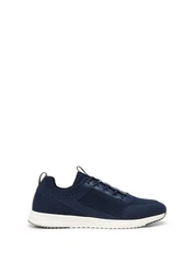 Marc O'Polo Sneaker in Strick-Qualität Dunkelblau/Blau/Hellblau
