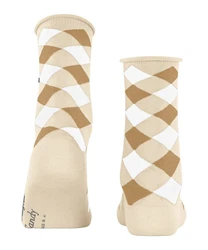 Burlington Kurzsocken Sandy Beige