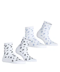 Esprit Kurzsocken Twig 2-Pack Weiß/Beige