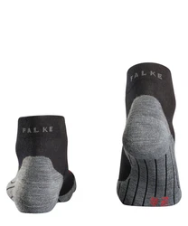 FALKE Kurzsocken RU4 Endurance Short Schwarz/Rot/Dunkelgrau/Lila