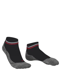 FALKE Kurzsocken RU4 Endurance Short Rot/Dunkelgrau/Schwarz