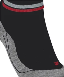 FALKE Kurzsocken RU4 Endurance Short Rot/Dunkelgrau/Schwarz