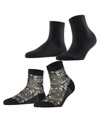 Esprit Kurzsocken 2-Pack Geranie