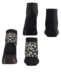 Esprit Kurzsocken 2-Pack Geranie