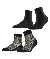 Esprit Kurzsocken 2-Pack Geranie