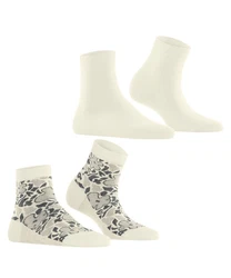 Esprit Kurzsocken 2-Pack Weiß/Beige/Creme