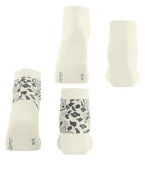 Esprit Kurzsocken 2-Pack Weiß/Beige/Creme