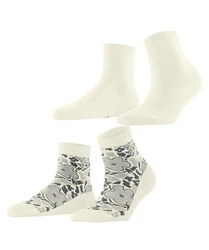 Esprit Kurzsocken 2-Pack Weiß/Beige/Creme
