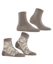 Esprit Kurzsocken 2-Pack Geranie